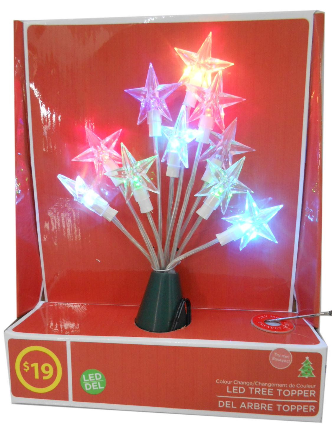 Led Tree Topper Walmart Canada