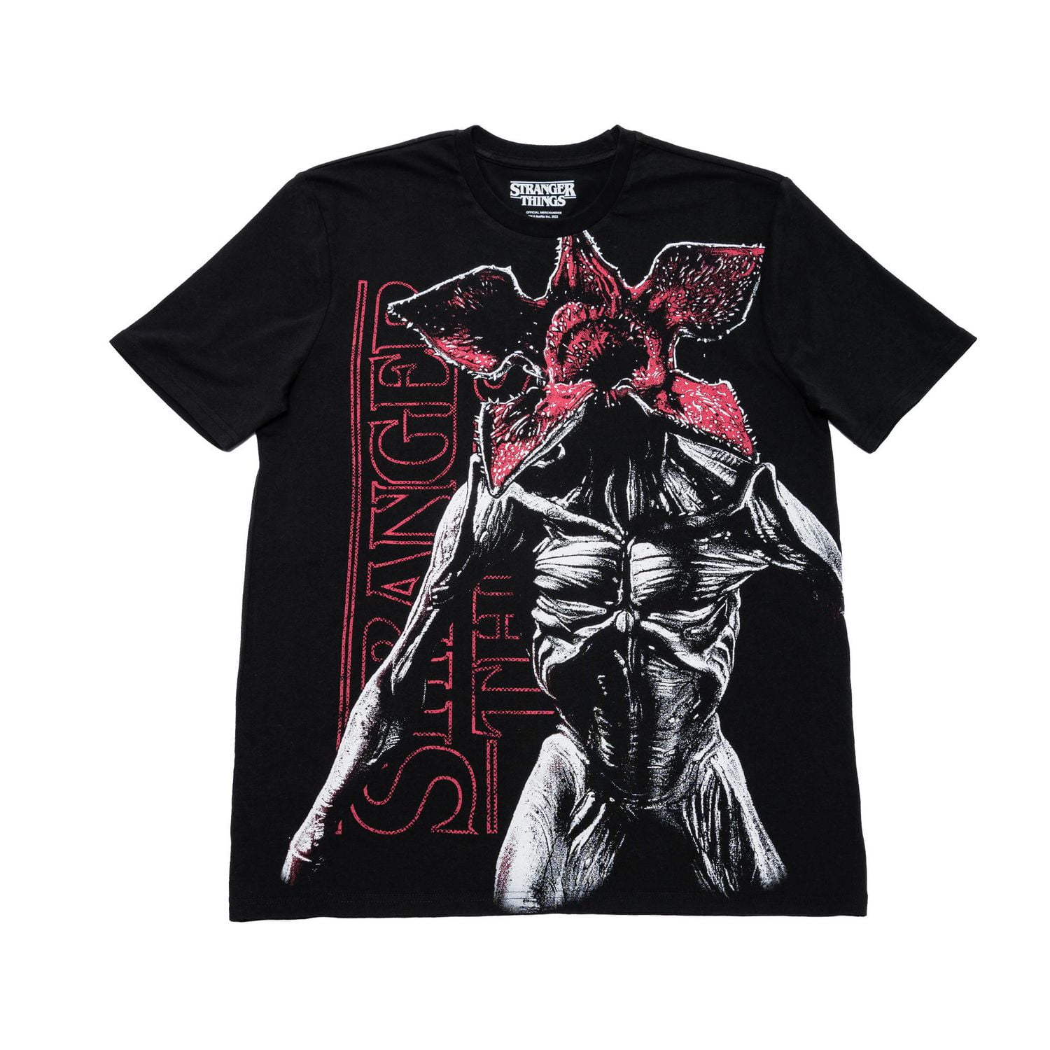 Mens Stranger Things Demogorgan Focus Short Sleeve T-Shirt