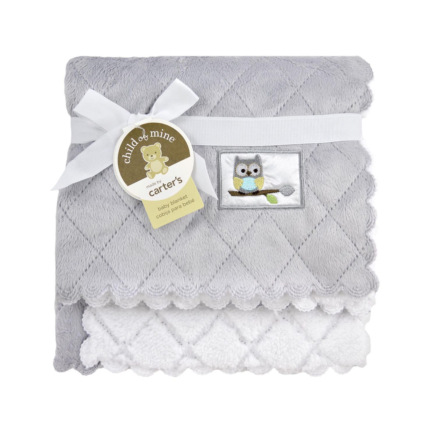 Child of Mine made by Carter's Child of Mine by Carter's Treetop Friends Satin Patch Blanket