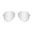 thumbnail image 2 of TropicCal Silver Aviator Sunglasses, 2 of 3