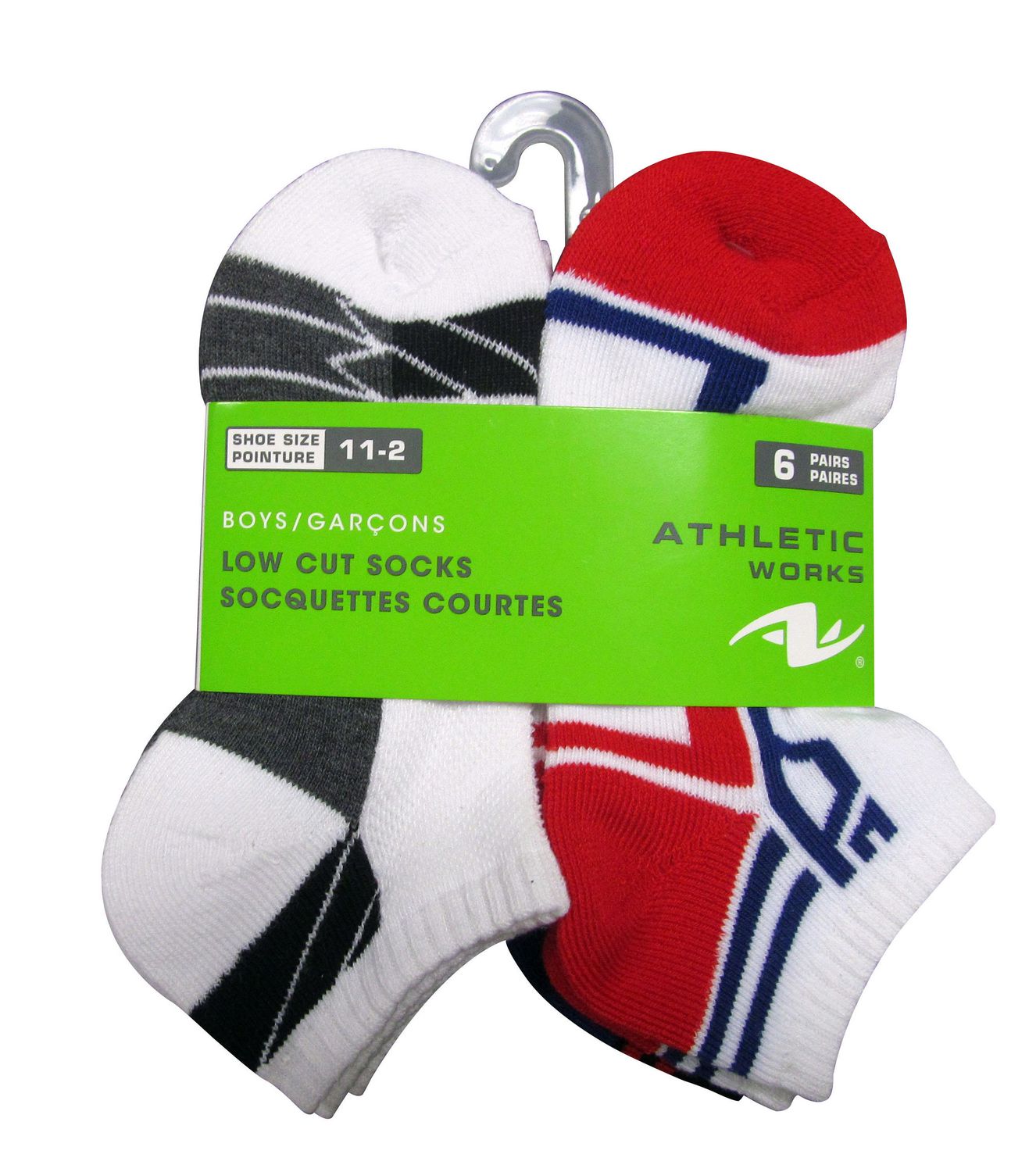 Athletic Works Boys' Low Cut 6-Pair Socks | Walmart Canada