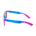 thumbnail image 3 of TropicCal Blue and Pink Square Sunglasses, 3 of 3