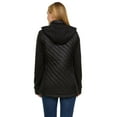 thumbnail image 5 of Swiss Tech Ladies Quilted Mixed Media Jacket, 5 of 5