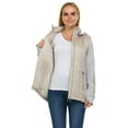 thumbnail image 4 of Swiss Tech Ladies Quilted Mixed Media Jacket, 4 of 5