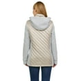 thumbnail image 5 of Swiss Tech Ladies Quilted Mixed Media Jacket, 5 of 5