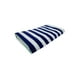 Serviette de plage imprimé Mainstays à motif de rayure bleu – image 2 sur 2