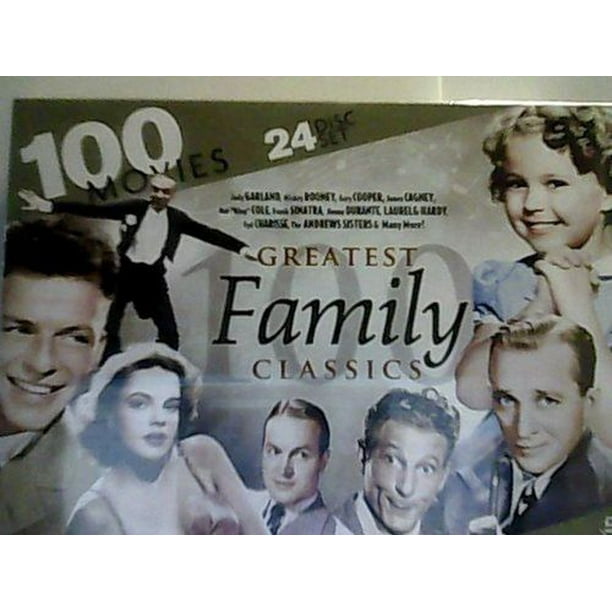 100 Greatest Family Classics - Timeless Family Classics + Musicals DVD