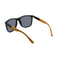 thumbnail image 4 of George Men's Black Square Sunglasses, 4 of 5