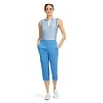 thumbnail image 1 of BILLIE PANTALON CAPRI UNI PASSEPOILÉ, 1 of 6