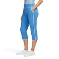 thumbnail image 3 of BILLIE PANTALON CAPRI UNI PASSEPOILÉ, 3 of 6