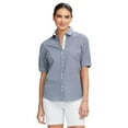 thumbnail image 1 of MARIA ½” SLEEVE GINGHAM TOP, 1 of 4