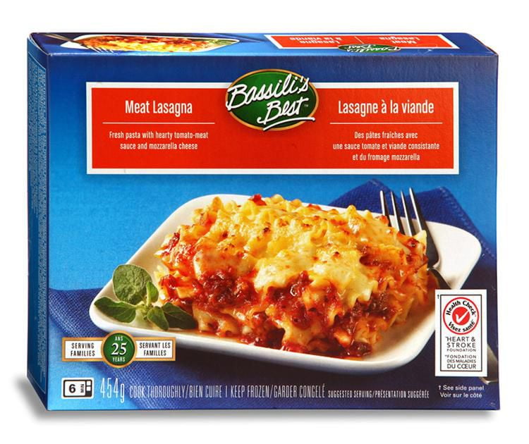 Bassili's Best Meat Lasagna 454g Walmart Canada
