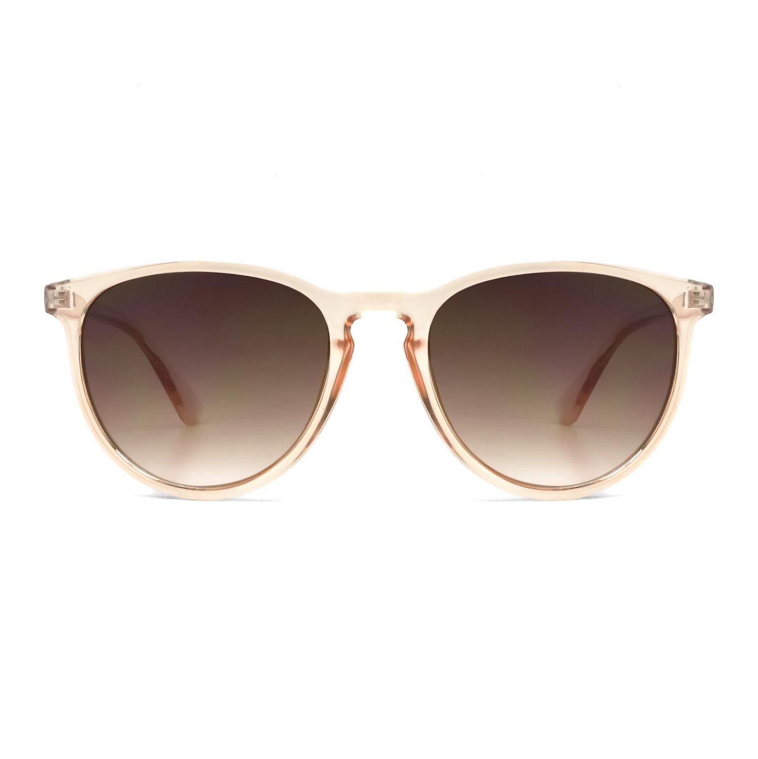 Time & Tru Women's Pink Round Sunglasses