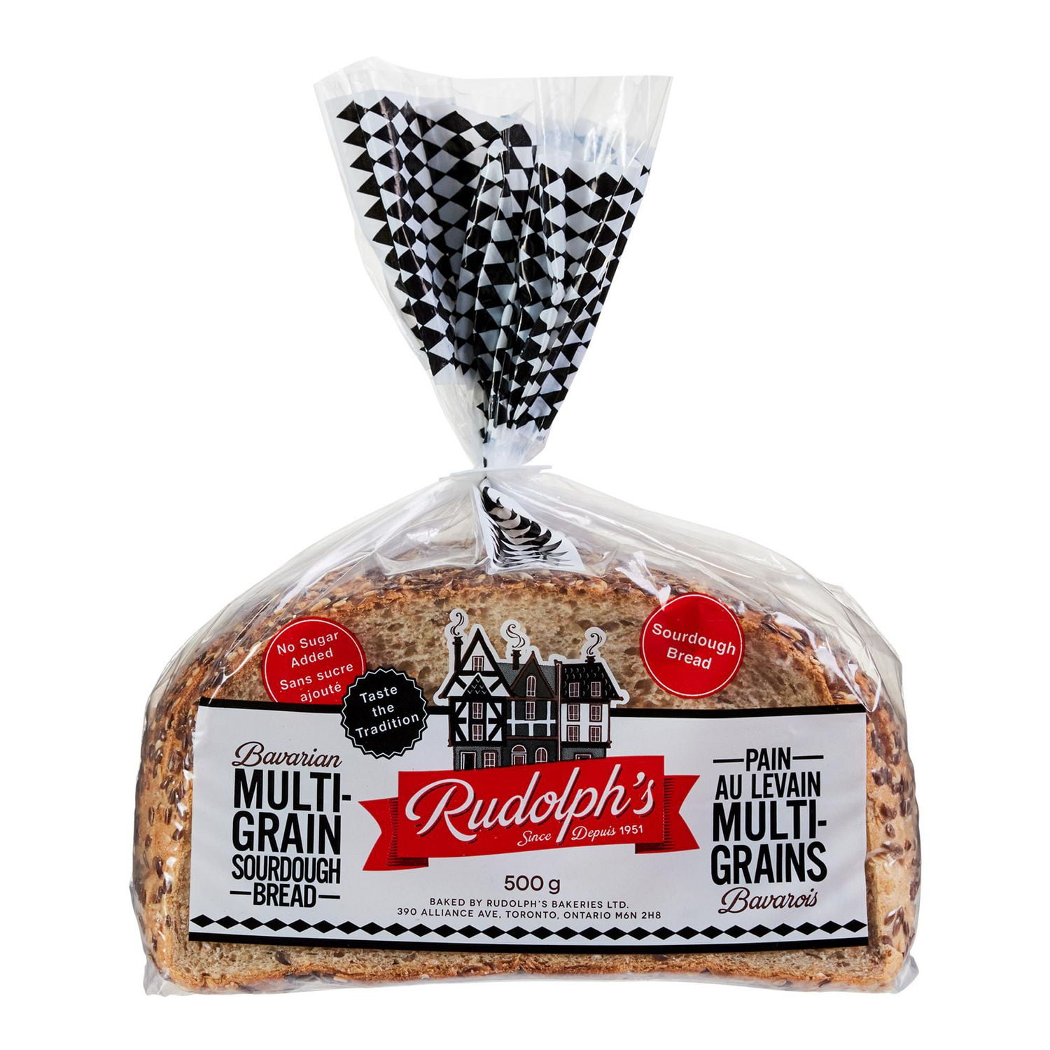 Rudolph’s Bavarian Multi-Grain Sourdough Bread, 500 g