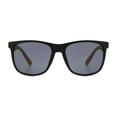 thumbnail image 2 of George Men's Black Square Sunglasses, 2 of 5