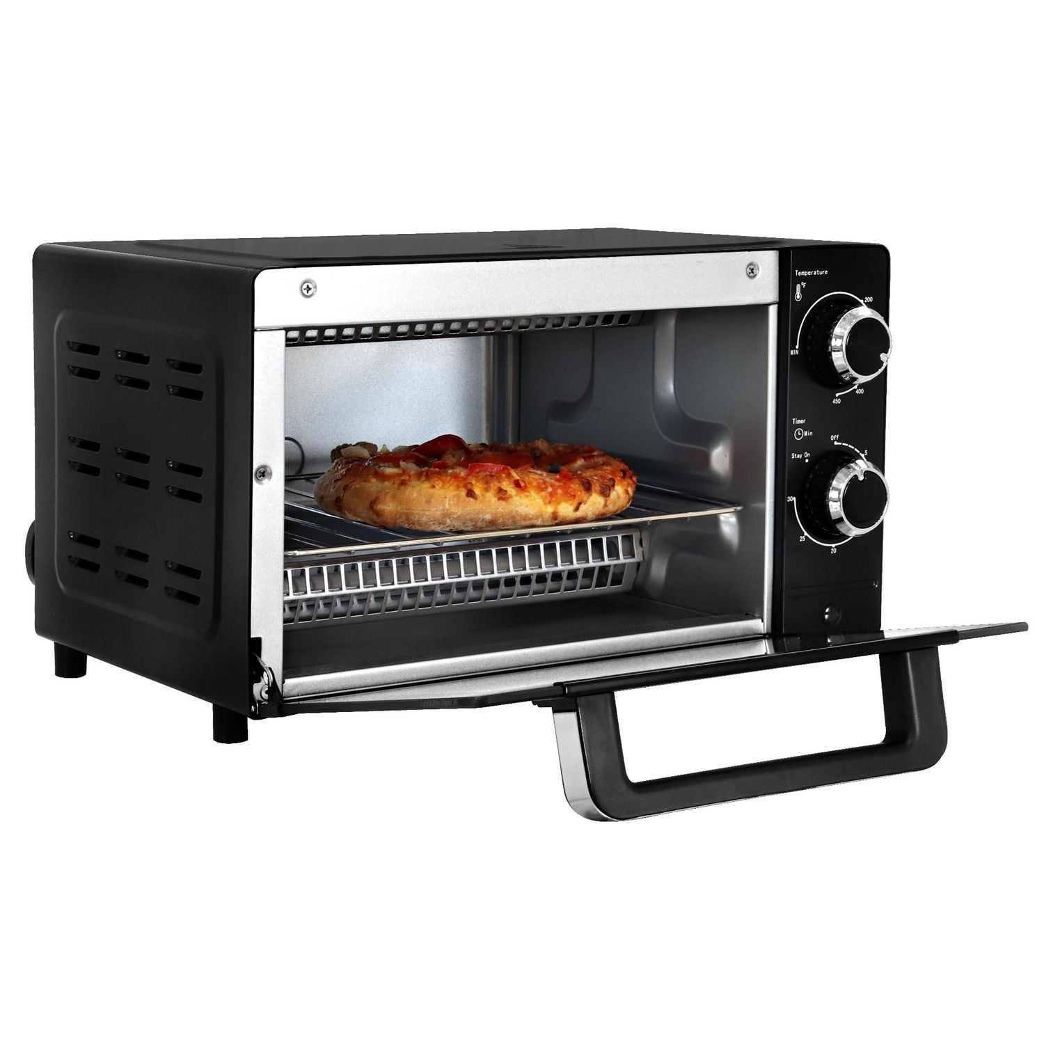 Total Chef 4 Slice Toaster Oven 1000 Watts Walmart.ca