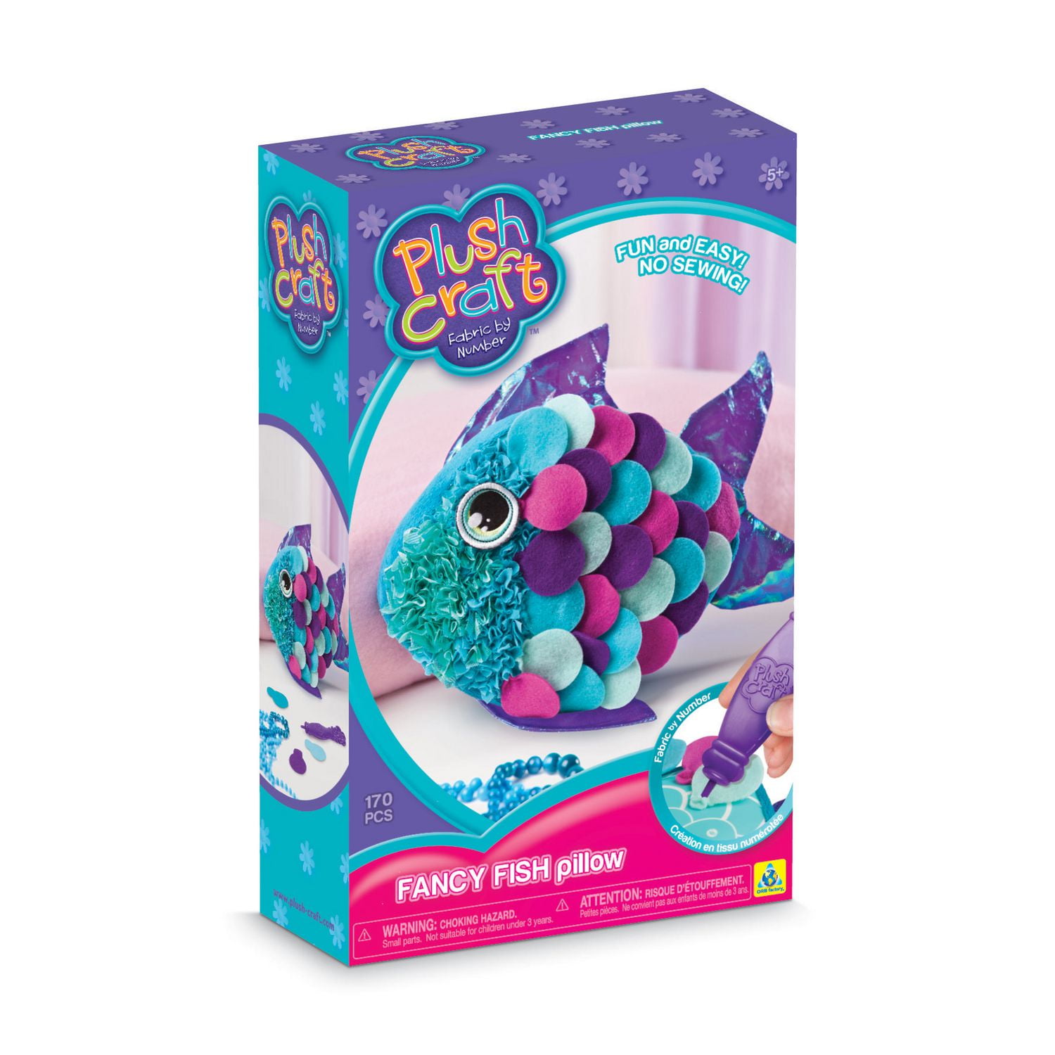 PlushCraft Fancy Fish Pillow Walmart Canada