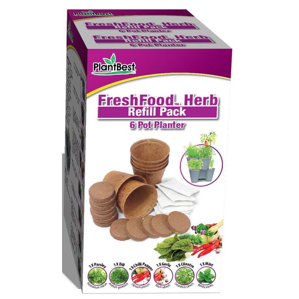 FreshFrood Herb Growing Kit Recharge - 2 pq