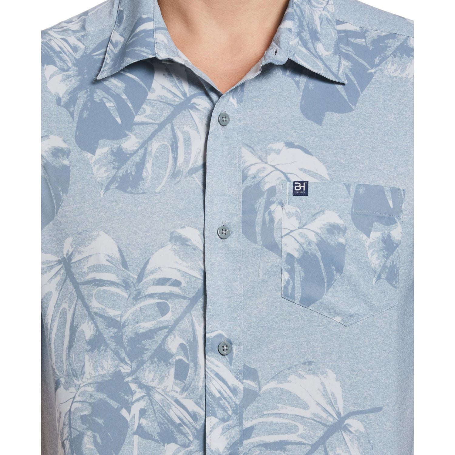 BH Men's Tropical Button Down Woven Shirt