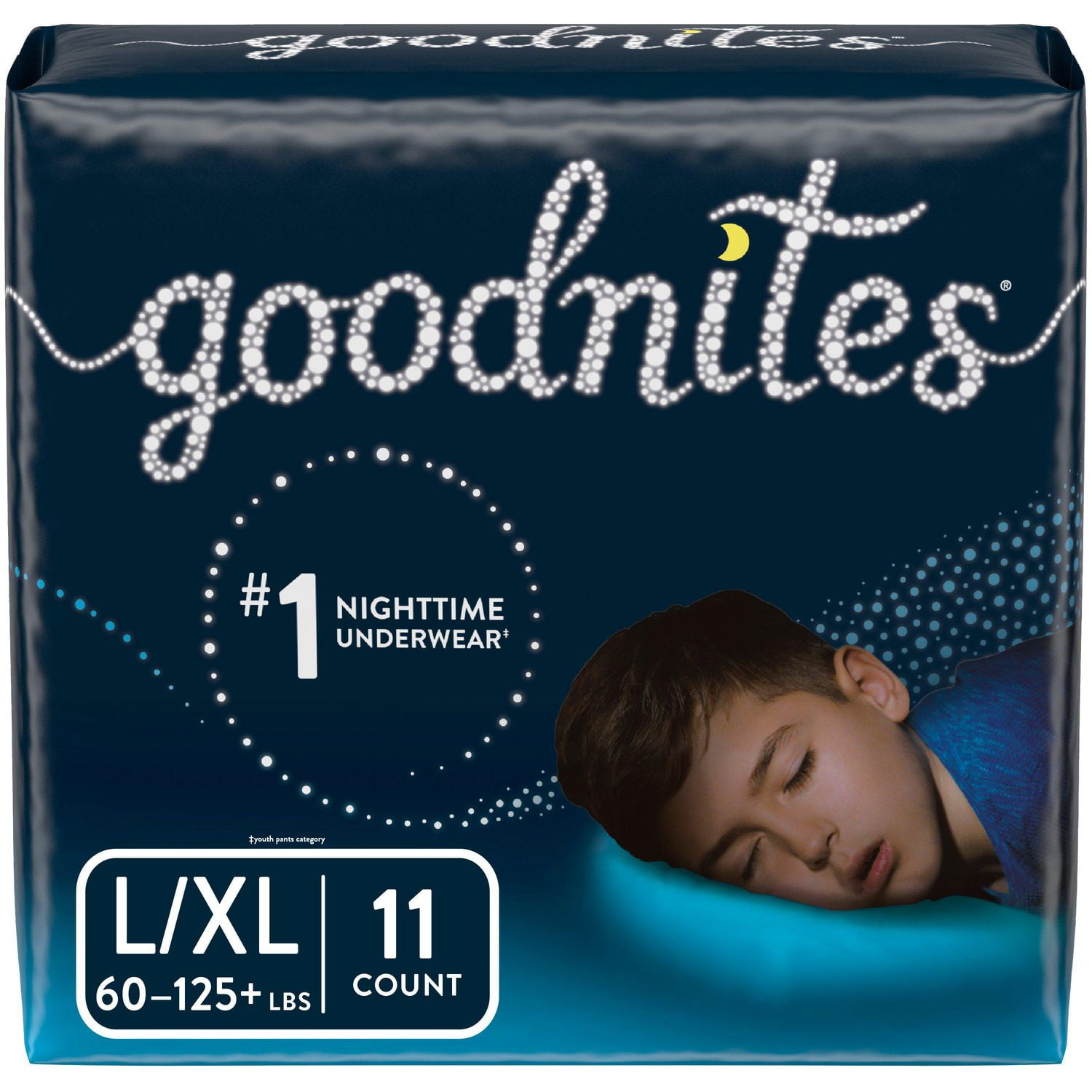 Huggies Goodnites Boys Bedwetting Night Time Underwear, Goodnites