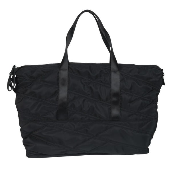 quilted duffle