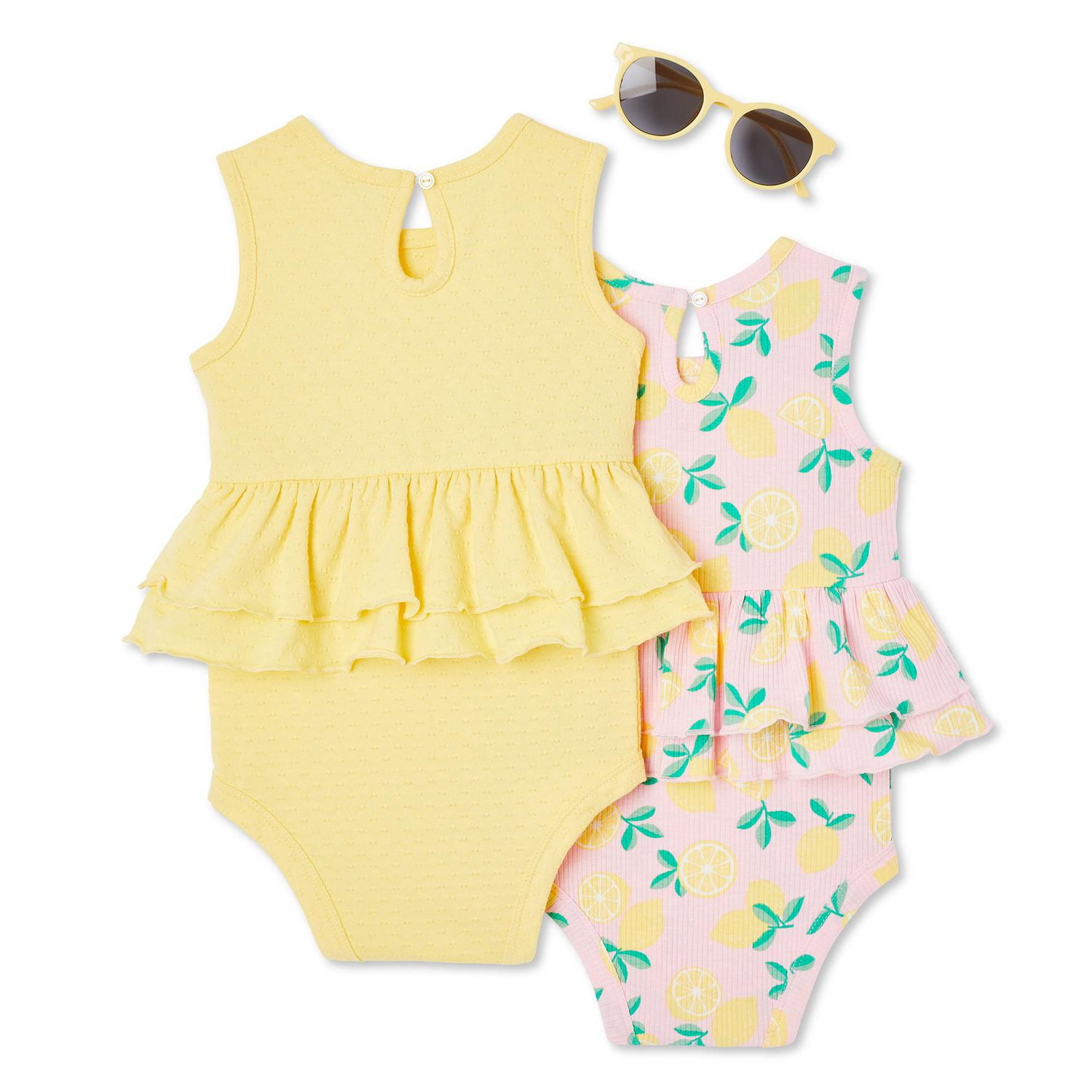 George Baby Girls' Sunsuit 2-Pack