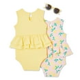 thumbnail image 2 of Lot de 2 combinaisons de soleil George pour bébés filles, 2 of 2