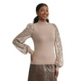 thumbnail image 2 of Mexx pull à col montant et à manches fleuries pour femmes, 2 of 5