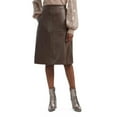 thumbnail image 1 of Mexx Women’s Stretch PU Midi Pull on Skirt, 1 of 5