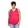 thumbnail image 1 of George Women's Plus V-Neckline Swing Tank, 1 of 6