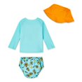 thumbnail image 2 of Ensemble 3 morceaux avec couche de bain George pour bébés garçons, 2 of 2