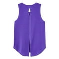 thumbnail image 2 of Athletic Works Girls' Split Back Tank, 2 of 2