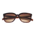 thumbnail image 5 of Time & Tru Women's Brown Square Sunglasses, 5 of 5