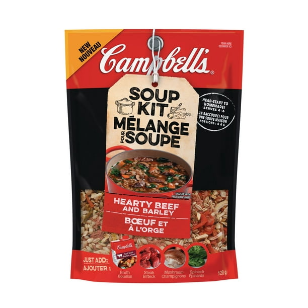 Campbell's® Mélange pour soupe - bœuf et à l'orge 128 g