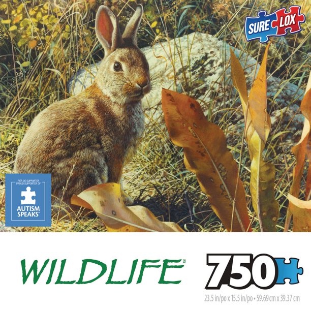 Casse-tête Lapin de montagne WildlifeMC de Sure-Lox 750 morceaux