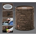 thumbnail image 2 of Equinox Sierra Stone 110 Gallon Rain Barrel, 2 of 2
