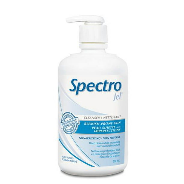 Nettoyant Spectro Jel pour la peau sujette aux imperfections légèrement parfumé 500 ml