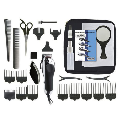 wahl deluxe chrome pro complete hair cutting
