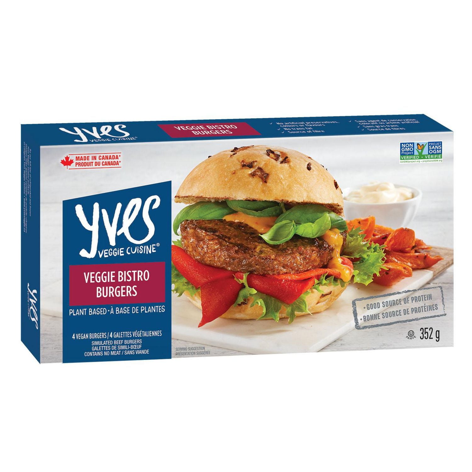 Yves Veggie Bistro Burgers Walmart Canada
