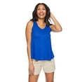 thumbnail image 1 of Iyla Women's Drapey V-Neckline Tank, 1 of 6