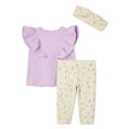 thumbnail image 2 of Ensemble 3 pièces avec tunique George pour bébés filles, 2 of 2