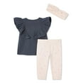 thumbnail image 2 of George Baby Girls' Tunic 3-Piece Set, 2 of 2
