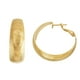 Quintessential – Anneaux à anneaux en or plaqué or 14 cts 10 mm x 35 mm – image 3 sur 3