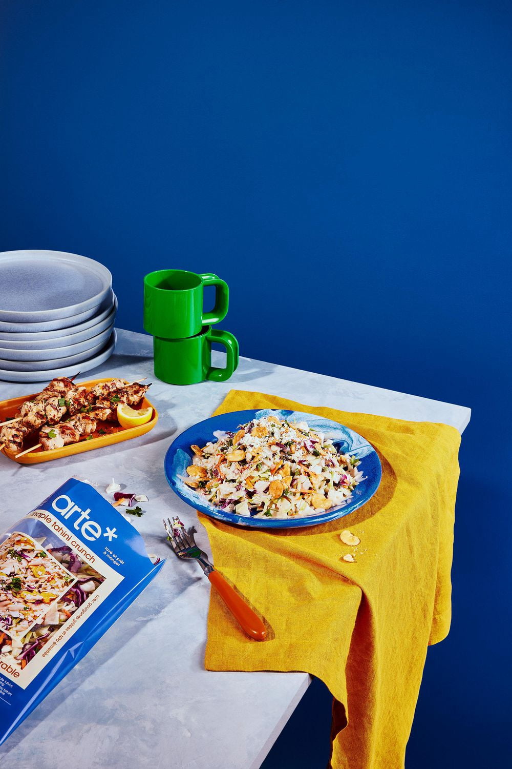 arte* Maple Tahini Crunch, Creamy feta salad kit, 300 g - Walmart.ca