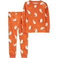thumbnail image 1 of Carter's Child of Mine TN 2PCs PJs - Orange Ghost, 1 of 4