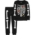thumbnail image 1 of Carter's Child of Mine TN 2PC PJs - Black Skeleton, 1 of 4