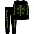 thumbnail image 2 of Carter's Child of Mine TN 2PC PJs - Black Skeleton, 2 of 4