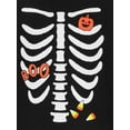 thumbnail image 3 of Carter's Child of Mine TN 2PC PJs - Black Skeleton, 3 of 4