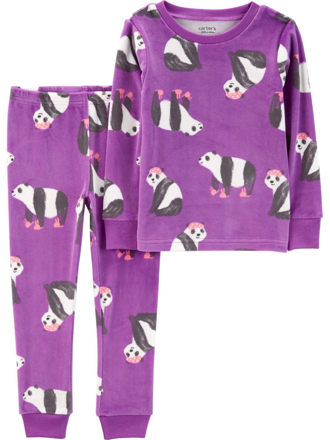 Panda pjs for girls sale