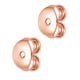 Quintessential – Boucles d’oreilles en J-Hoop de 20 mm plaqué or rose avec cristal – image 3 sur 3
